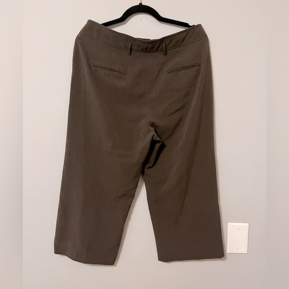 Sandro Sportswear Chic Wide-Leg Trousers Capris Size 12 - Picture 2 of 9